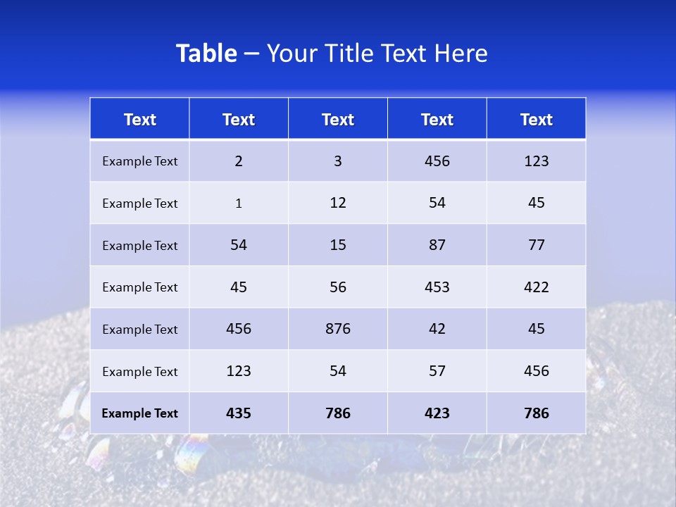 Background Detail Soap PowerPoint Template