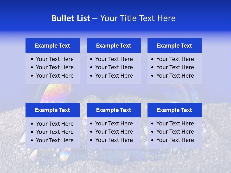 Background Detail Soap PowerPoint Template