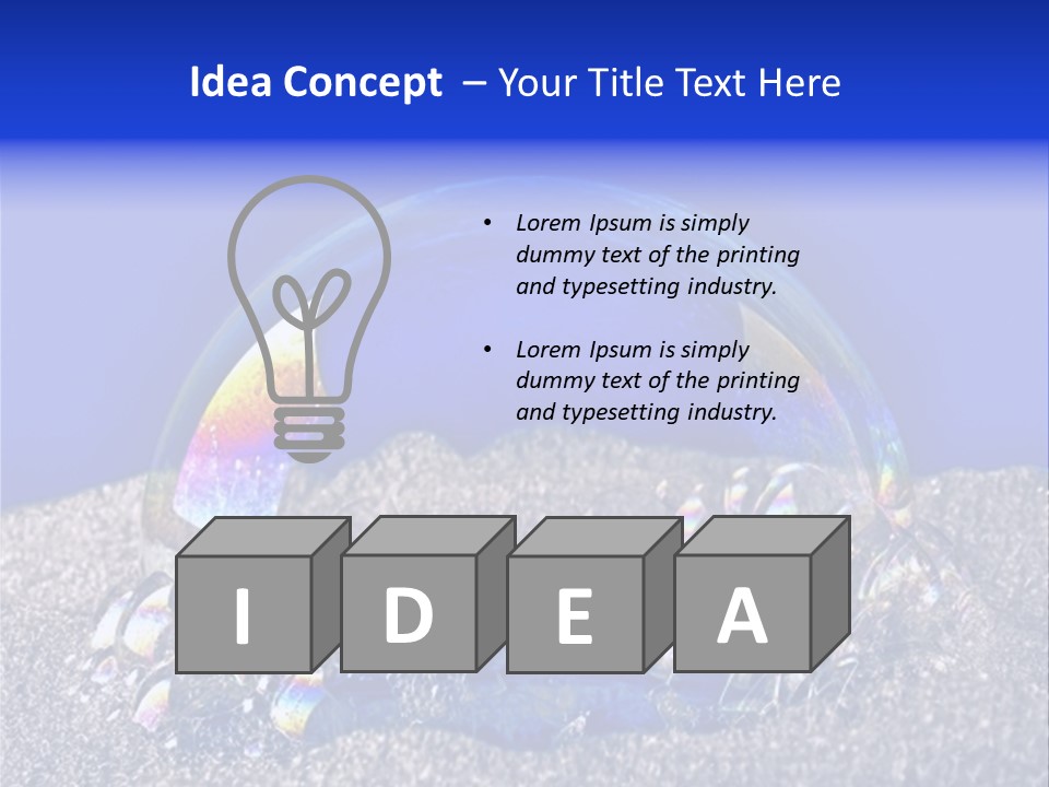 Background Detail Soap PowerPoint Template