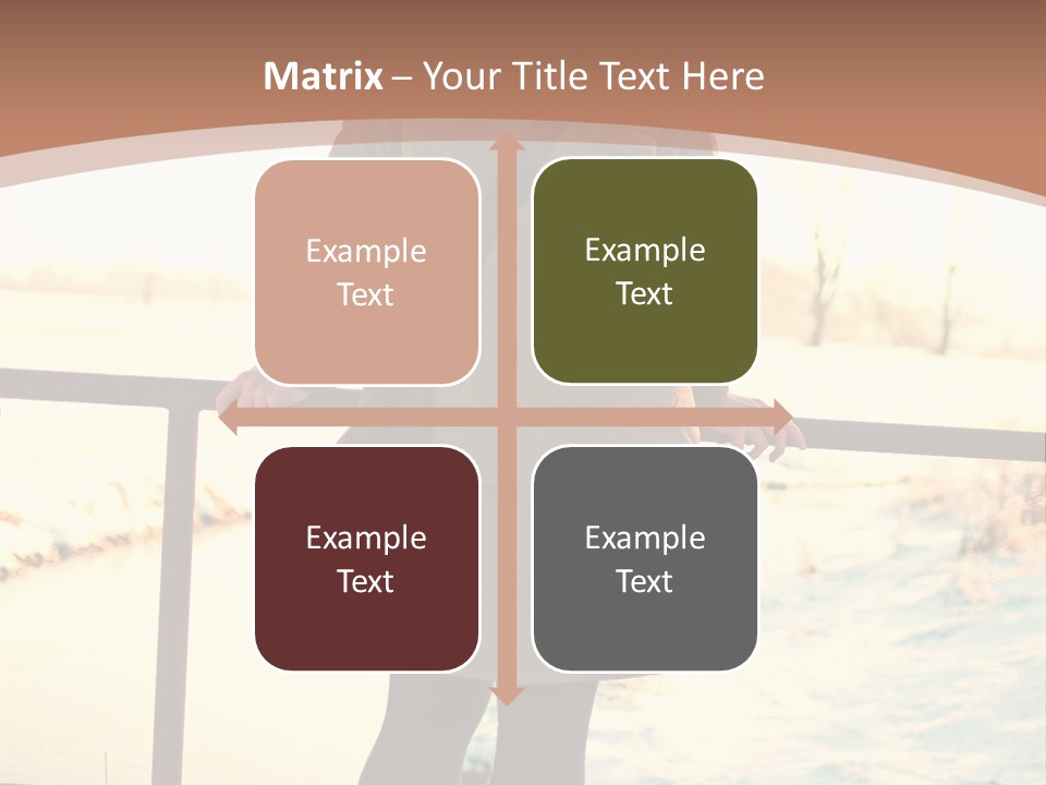 Sunlight Outdoors Tree PowerPoint Template
