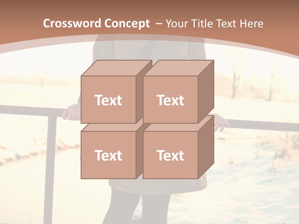 Sunlight Outdoors Tree PowerPoint Template