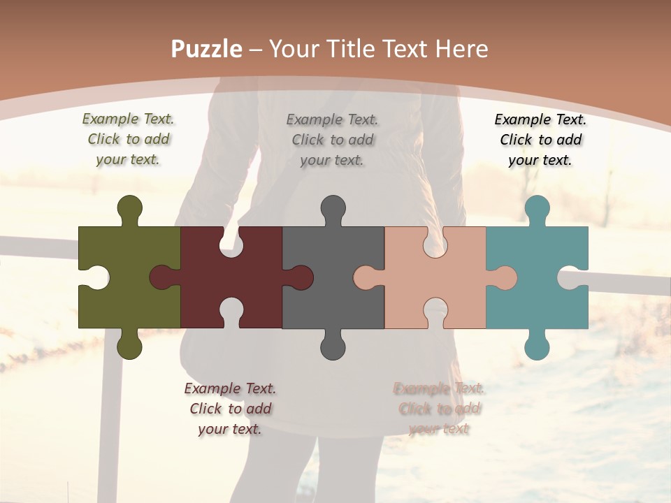 Sunlight Outdoors Tree PowerPoint Template