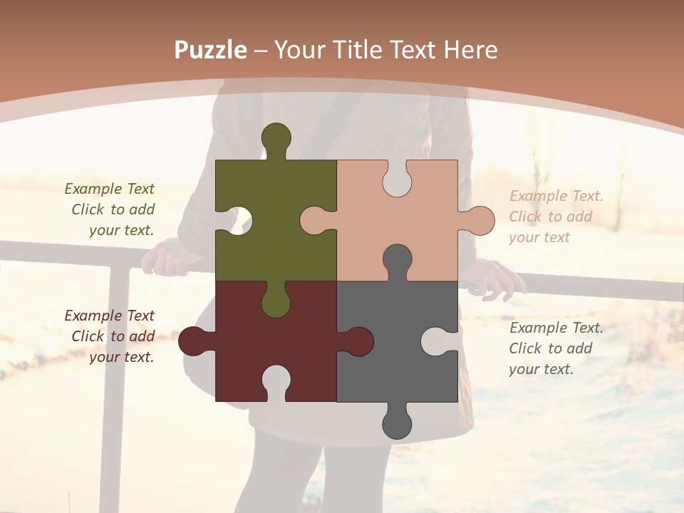 Sunlight Outdoors Tree PowerPoint Template