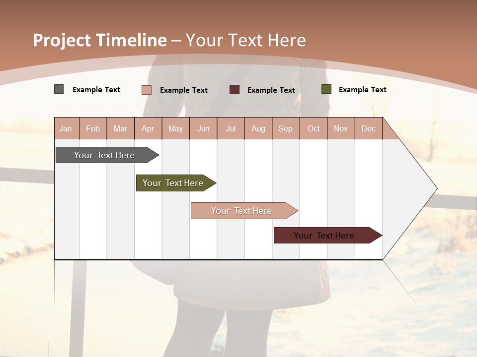 Sunlight Outdoors Tree PowerPoint Template