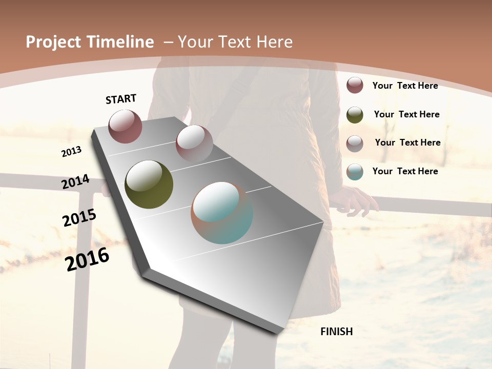 Sunlight Outdoors Tree PowerPoint Template