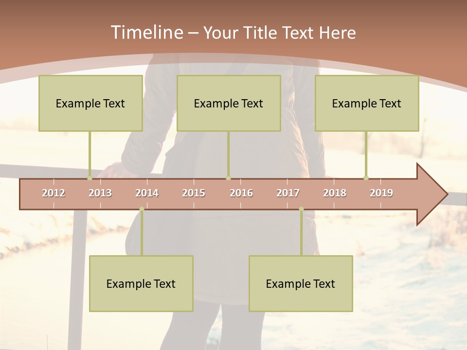 Sunlight Outdoors Tree PowerPoint Template