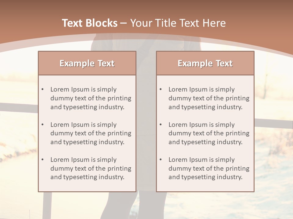 Sunlight Outdoors Tree PowerPoint Template