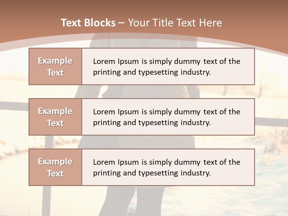 Sunlight Outdoors Tree PowerPoint Template