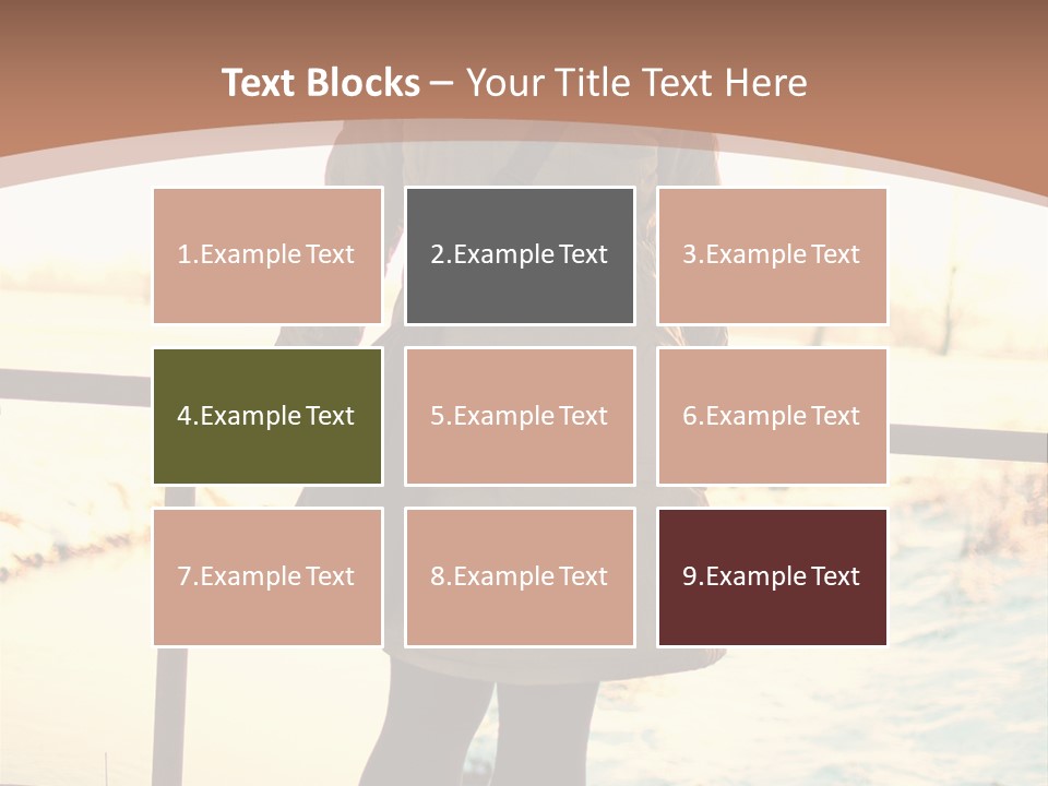 Sunlight Outdoors Tree PowerPoint Template