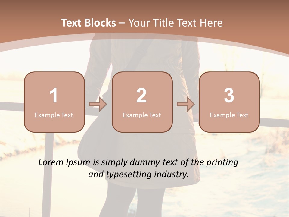 Sunlight Outdoors Tree PowerPoint Template
