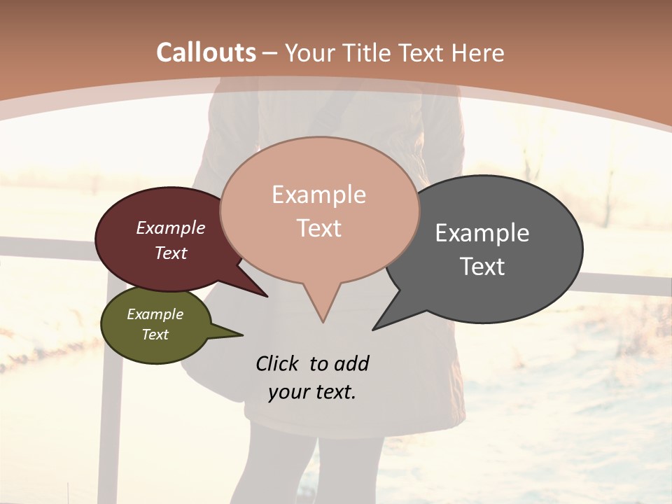 Sunlight Outdoors Tree PowerPoint Template