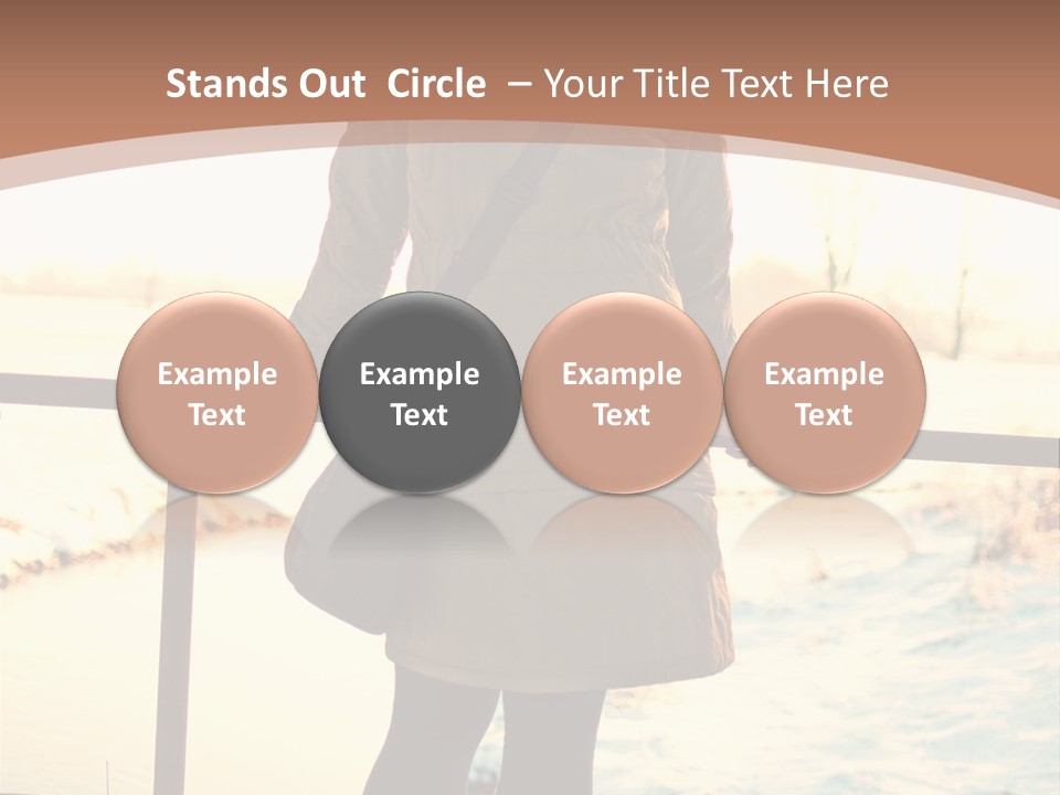 Sunlight Outdoors Tree PowerPoint Template