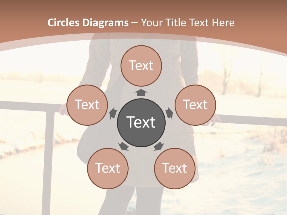 Sunlight Outdoors Tree PowerPoint Template