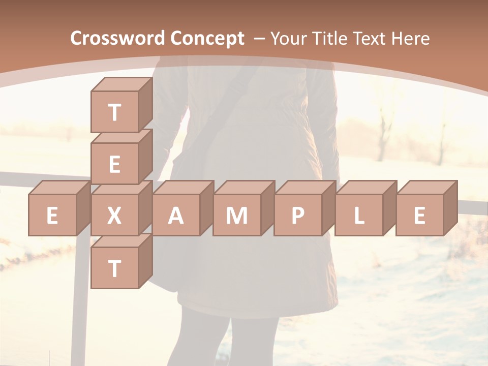 Sunlight Outdoors Tree PowerPoint Template