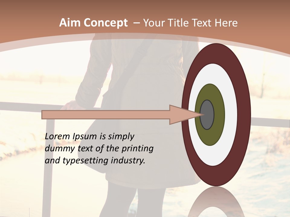 Sunlight Outdoors Tree PowerPoint Template