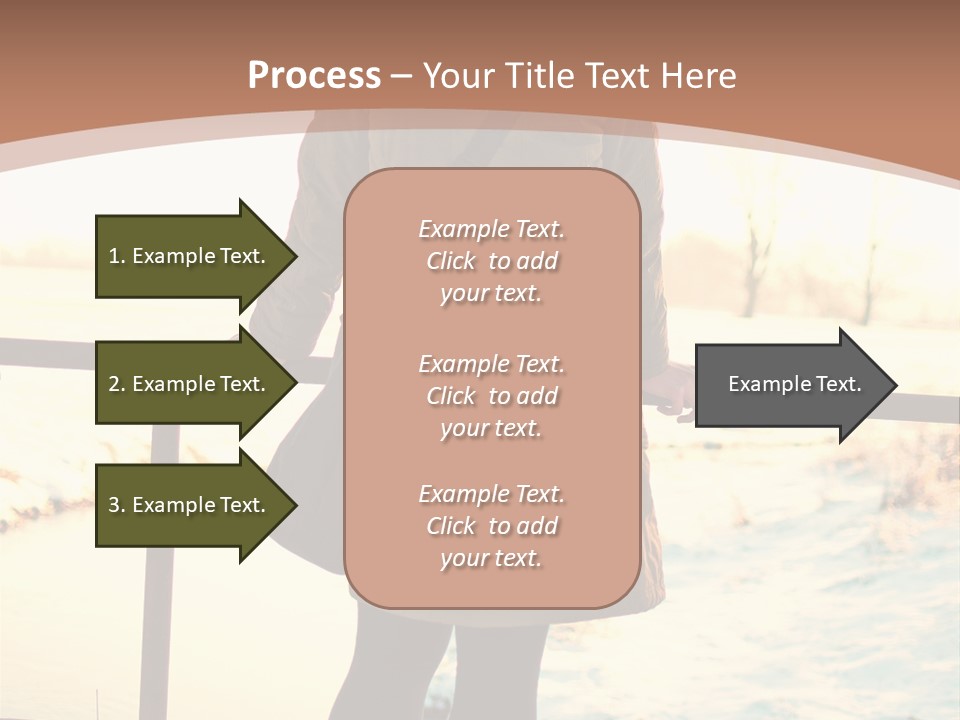 Sunlight Outdoors Tree PowerPoint Template