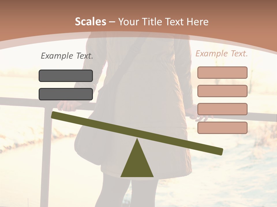Sunlight Outdoors Tree PowerPoint Template