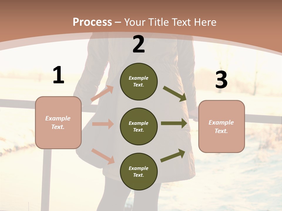 Sunlight Outdoors Tree PowerPoint Template