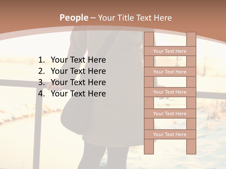 Sunlight Outdoors Tree PowerPoint Template