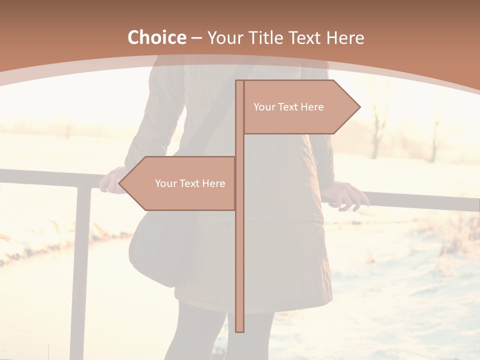 Sunlight Outdoors Tree PowerPoint Template