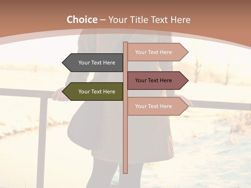 Sunlight Outdoors Tree PowerPoint Template