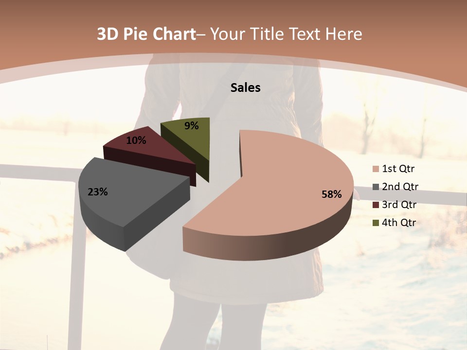 Sunlight Outdoors Tree PowerPoint Template