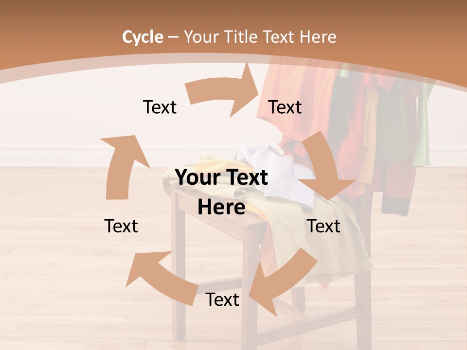 Green Vivid Shirt PowerPoint Template