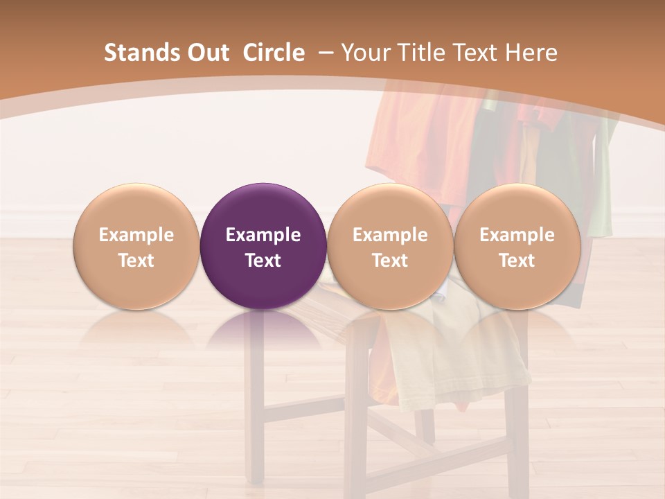 Green Vivid Shirt PowerPoint Template