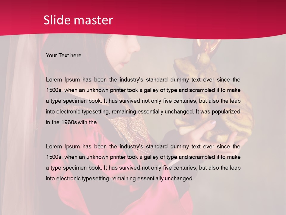 Kiss Clothes Wish PowerPoint Template