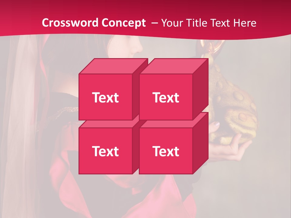 Kiss Clothes Wish PowerPoint Template