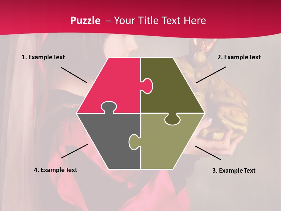 Kiss Clothes Wish PowerPoint Template