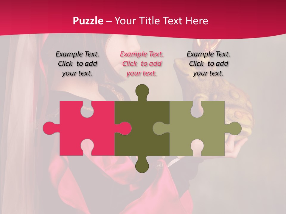 Kiss Clothes Wish PowerPoint Template