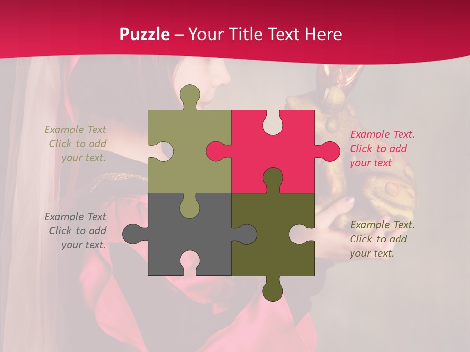 Kiss Clothes Wish PowerPoint Template