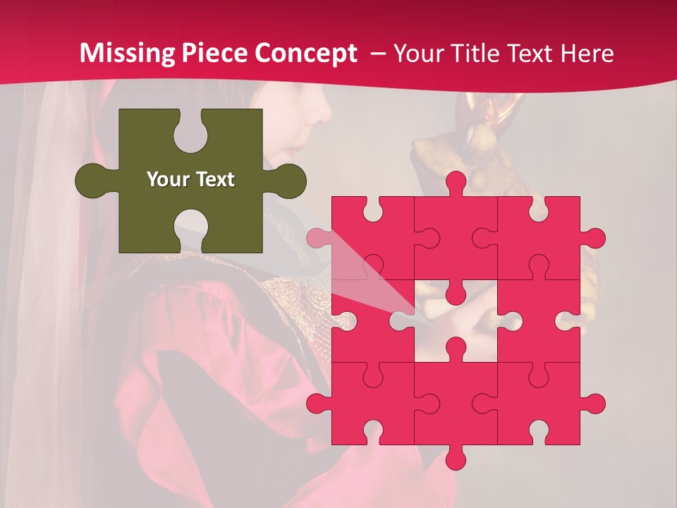 Kiss Clothes Wish PowerPoint Template