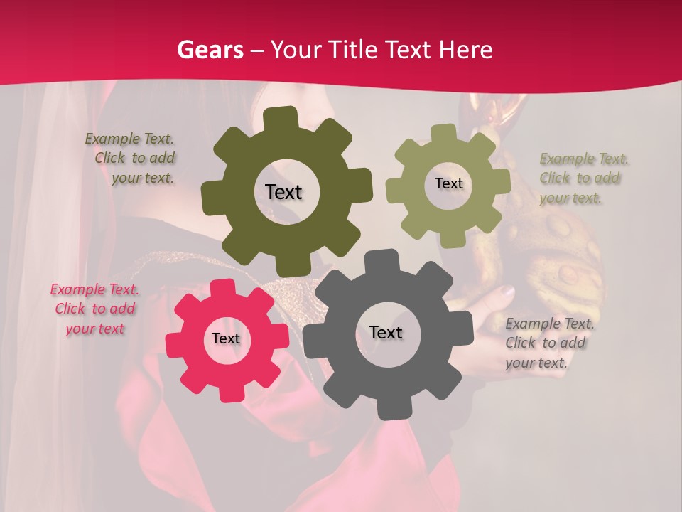 Kiss Clothes Wish PowerPoint Template