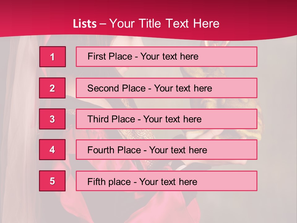 Kiss Clothes Wish PowerPoint Template
