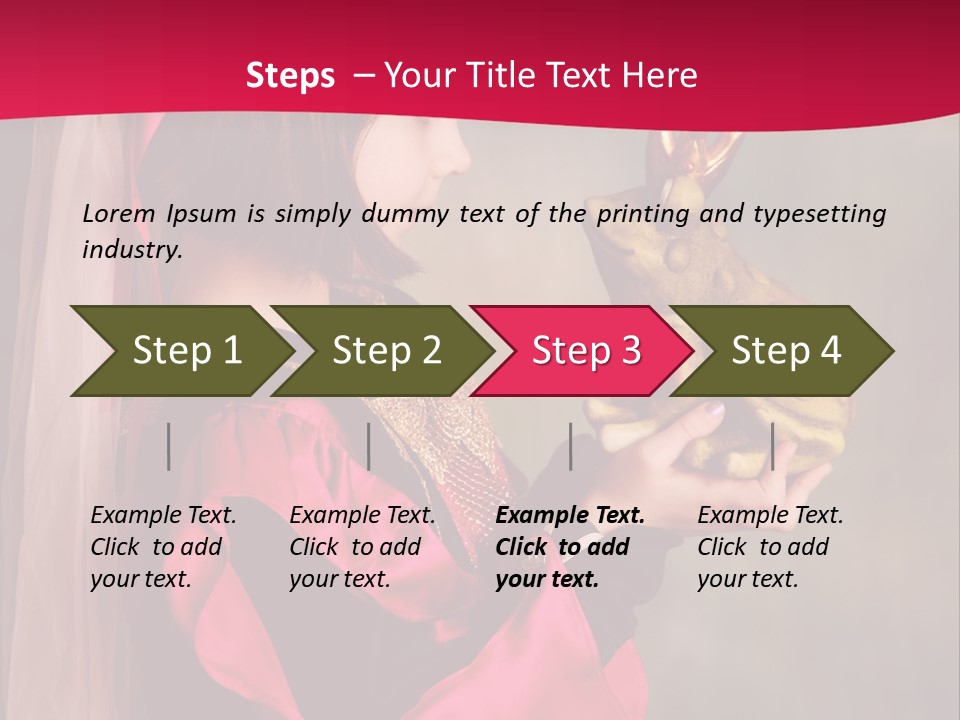 Kiss Clothes Wish PowerPoint Template