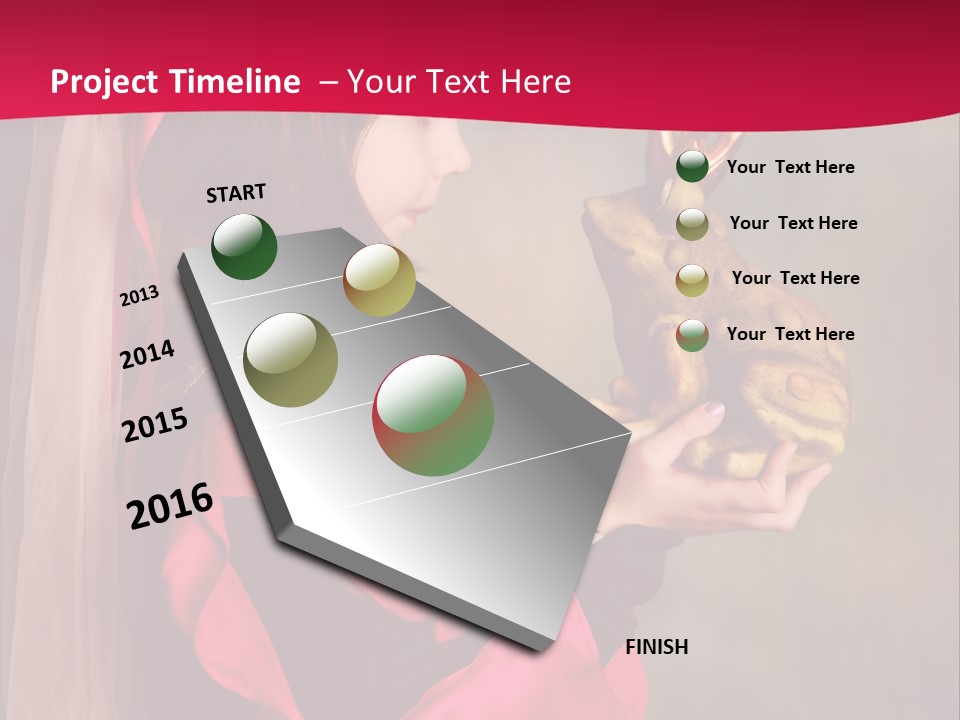 Kiss Clothes Wish PowerPoint Template