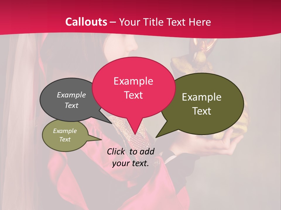 Kiss Clothes Wish PowerPoint Template