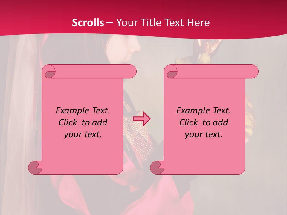 Kiss Clothes Wish PowerPoint Template