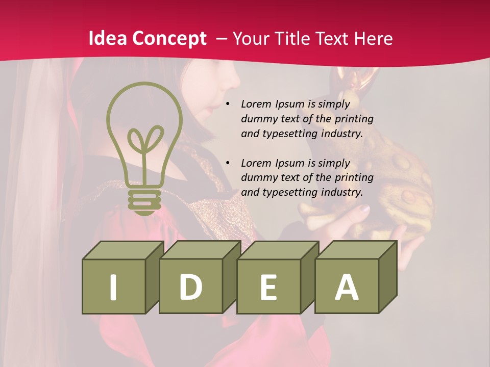 Kiss Clothes Wish PowerPoint Template