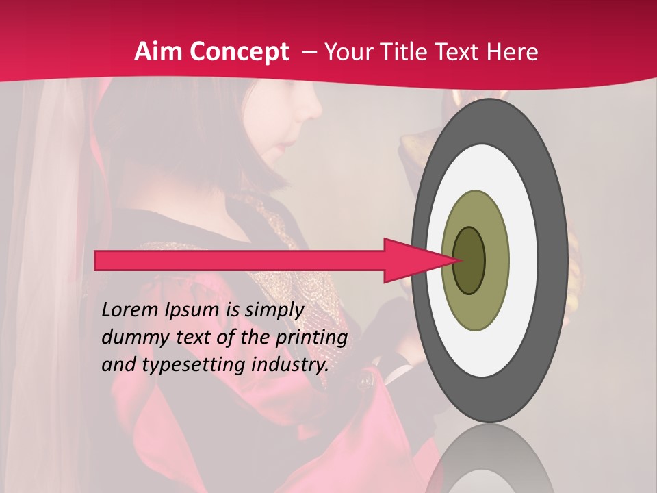 Kiss Clothes Wish PowerPoint Template