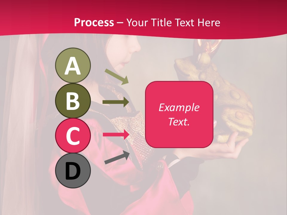 Kiss Clothes Wish PowerPoint Template