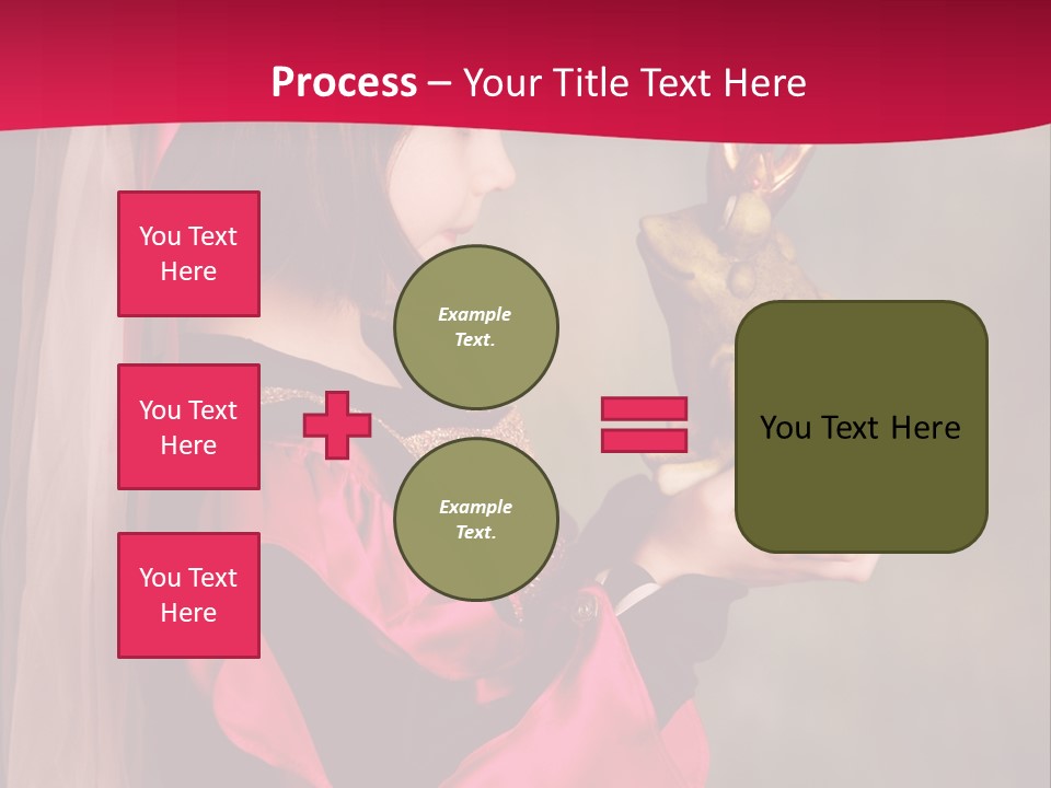 Kiss Clothes Wish PowerPoint Template