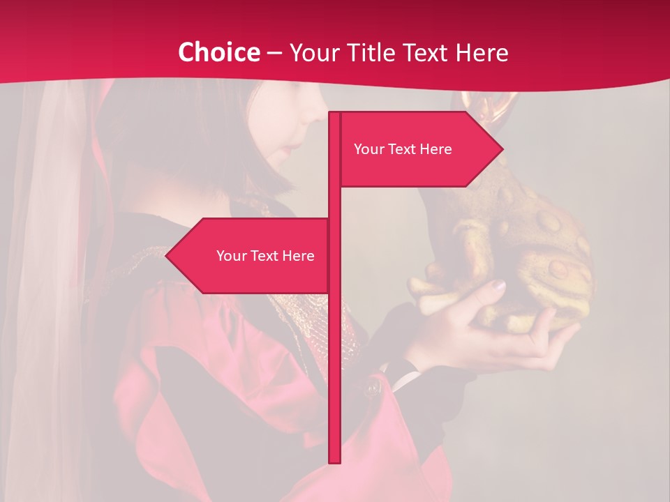 Kiss Clothes Wish PowerPoint Template