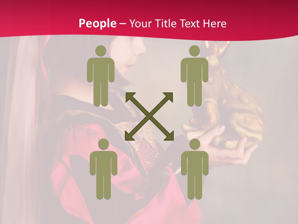 Kiss Clothes Wish PowerPoint Template