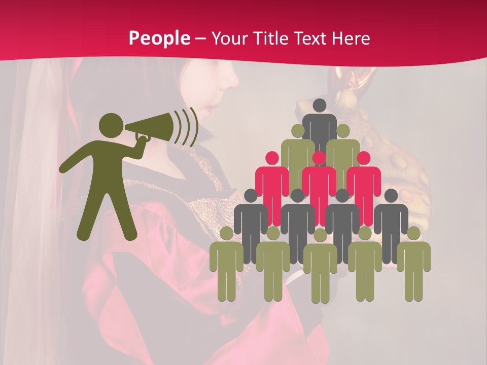 Kiss Clothes Wish PowerPoint Template