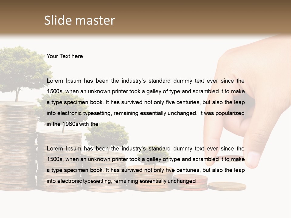 Smile Alone Space PowerPoint Template