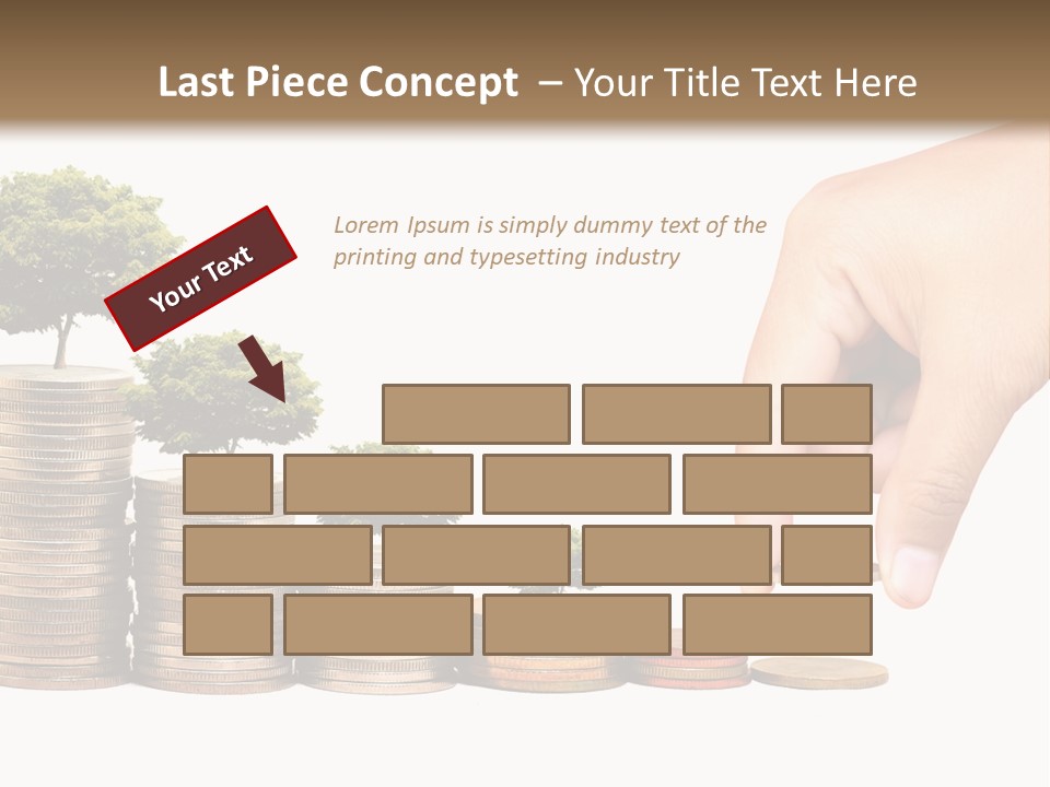 Smile Alone Space PowerPoint Template