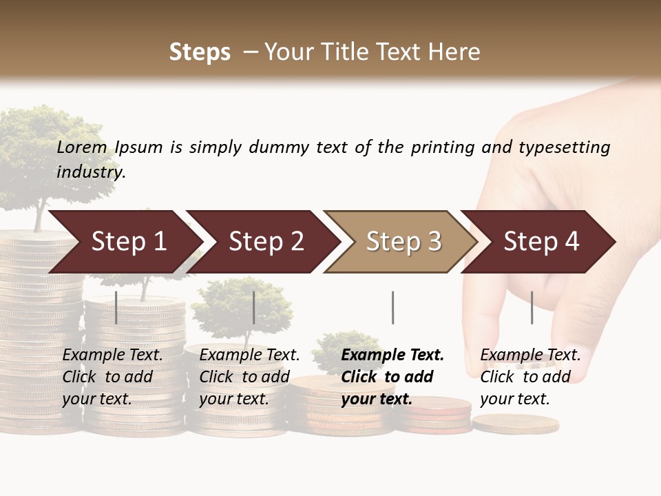 Smile Alone Space PowerPoint Template